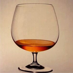 Villeroy & Boch Purismo Special Brandy Goblets set of 4 Clear glass, nwot